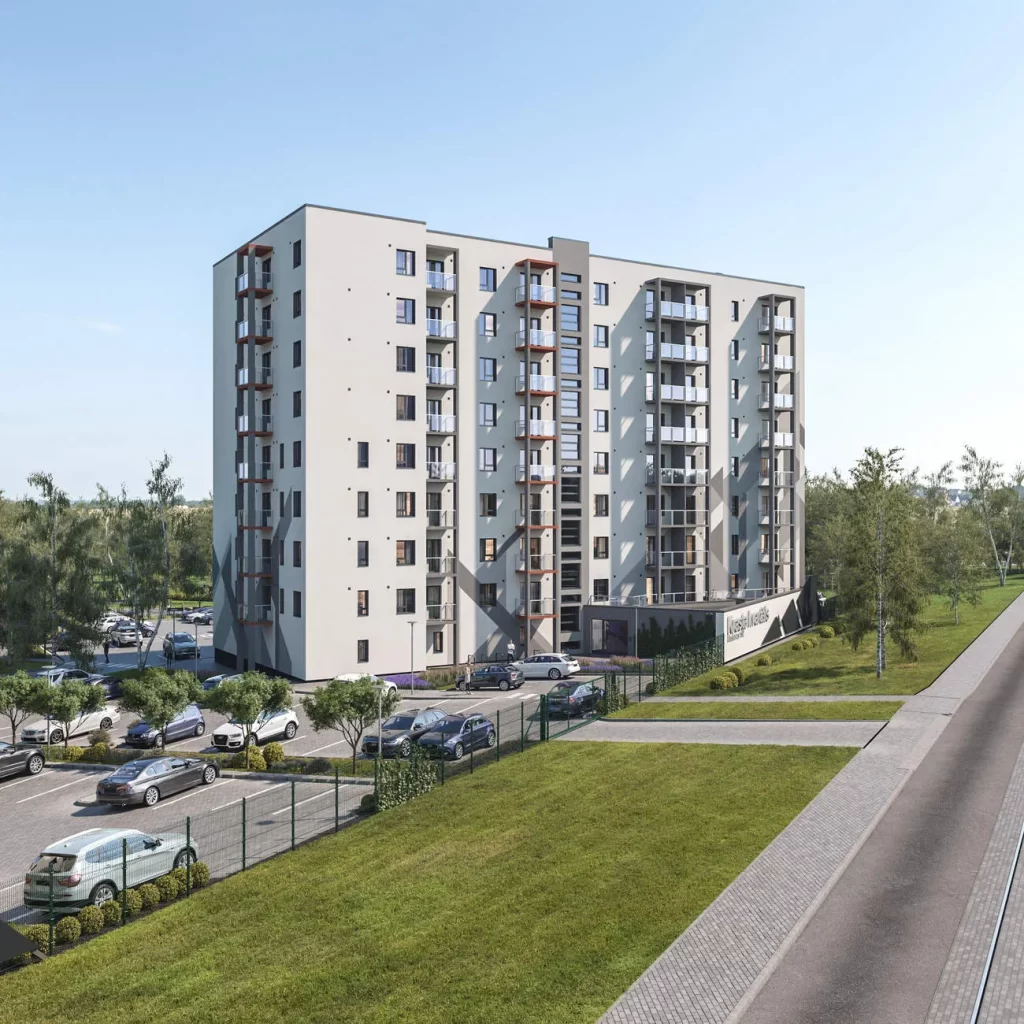 Krasta kvartāls - Latgales iela 188 (Latgales iela 188) - Daudzdzīvokļu nams - vizualizācija