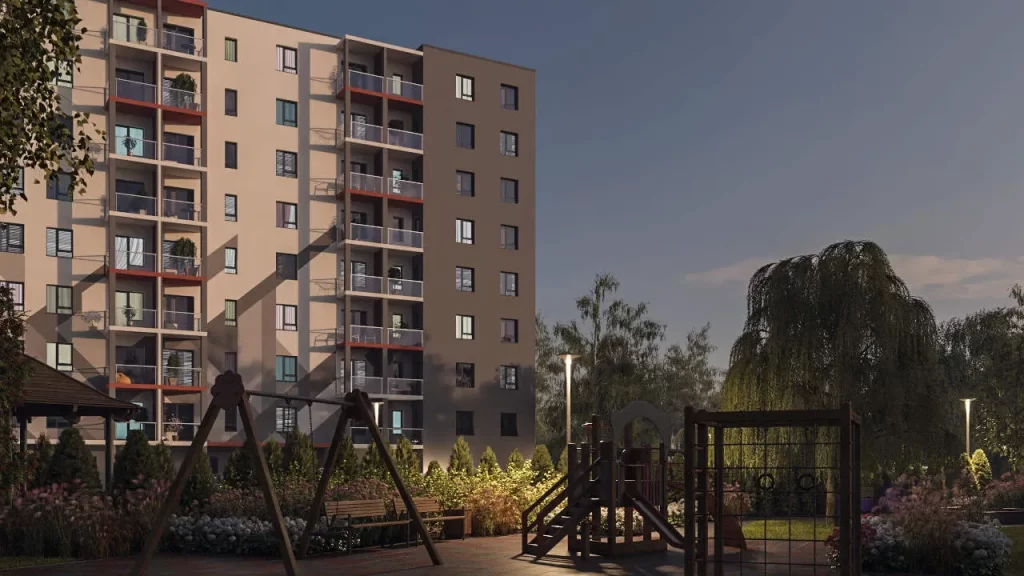 Krasta kvartāls - Latgales iela 188 (Latgales iela 188) - Daudzdzīvokļu nams - vizualizācija