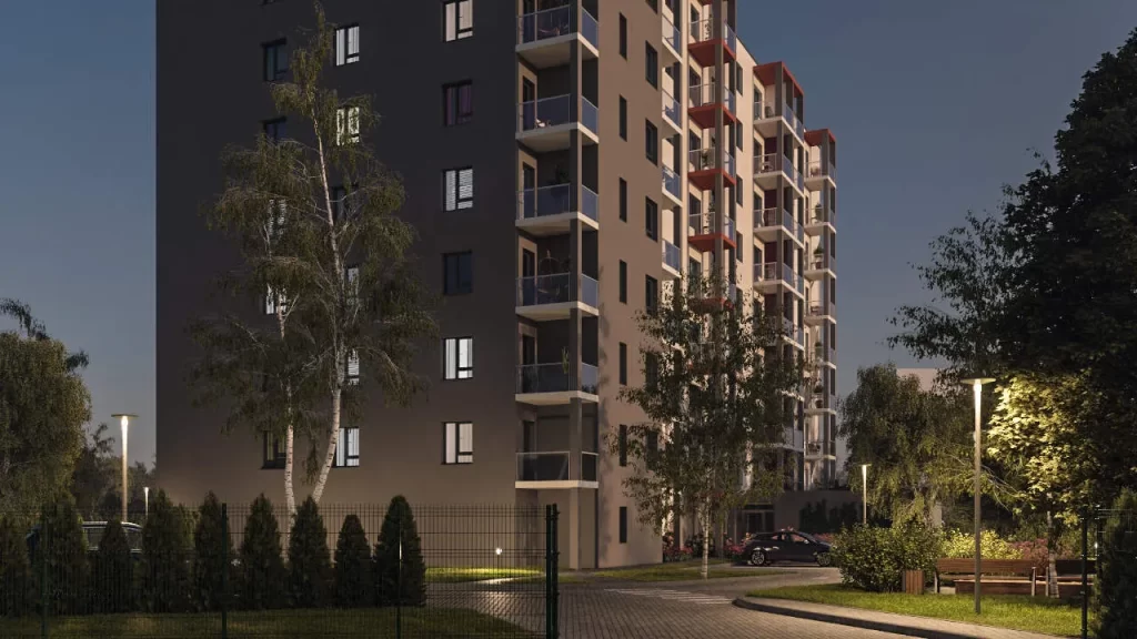 Krasta kvartāls - Latgales iela 188 (Latgales iela 188) - Daudzdzīvokļu nams - vizualizācija