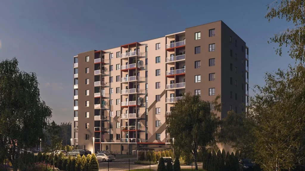 Krasta kvartāls - Latgales iela 188 (Latgales iela 188) - Daudzdzīvokļu nams - vizualizācija