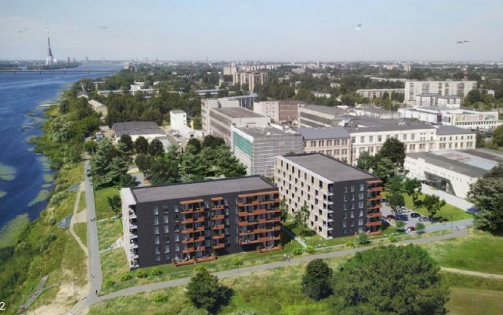 Promenādes mājas - 1. ēka (Latgales ielā 324C) - Daudzdzīvokļu nams - vizualizācija