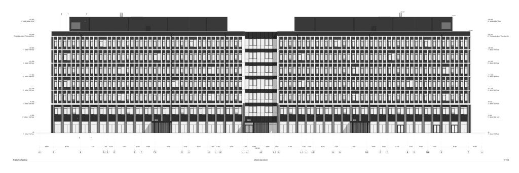 Business Garden Rīga - 3. kārta (Lielā ielā 1) - Biroju centrs - vizualizācija