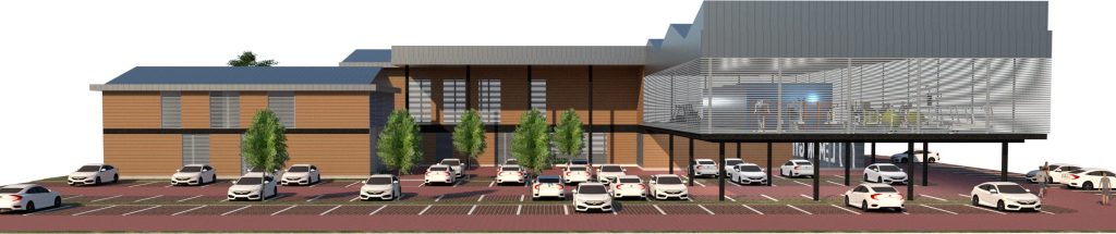 Lielā iela 30 (Lielā iela 30, Marupe) - Fitnesa centrs - vizualizācija