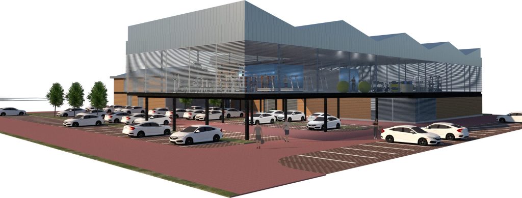 Lielā iela 30 (Lielā iela 30, Marupe) - Fitnesa centrs - vizualizācija