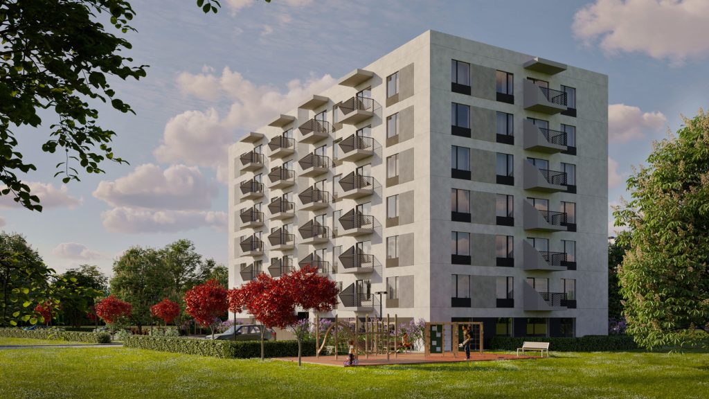 Silvas nami 6 (Lielvārdes ielā 132) - Daugiabutis - vizualizacija