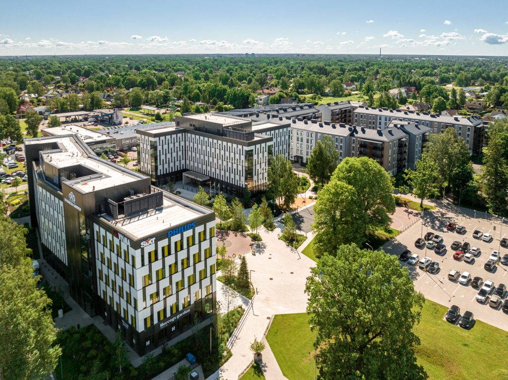 Business Garden Rīga - 1. kārta (Malduguņu iela 2, 4) - Biroju centrs - vizualizācija
