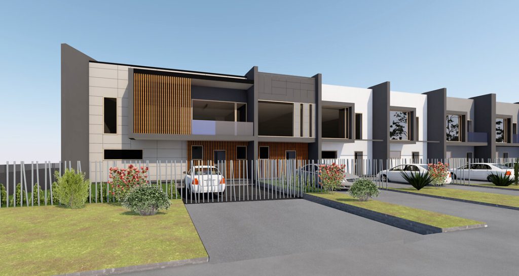 Rindu mājas Malienas ielā 21, 23 (Malienas ielā 21, 23) - Sublokuoti namai - vizualizacija