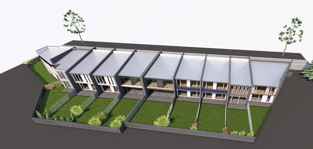 Rindu mājas Malienas ielā 21, 23 (Malienas ielā 21, 23) - Sublokuoti namai - vizualizacija