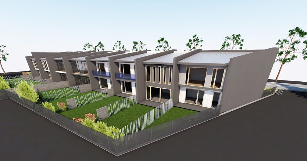 Rindu mājas Malienas ielā 21, 23 (Malienas ielā 21, 23) - Sublokuoti namai - vizualizacija