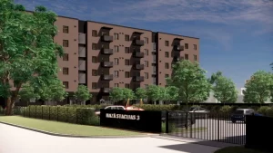 Dzirciema pagalms - 1. ēka (Mazā Stacijas iela 3) - Daugiabutis