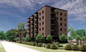 Dzirciema pagalms - 2. ēka (Mazā Stacijas iela 3) - Multi apartment