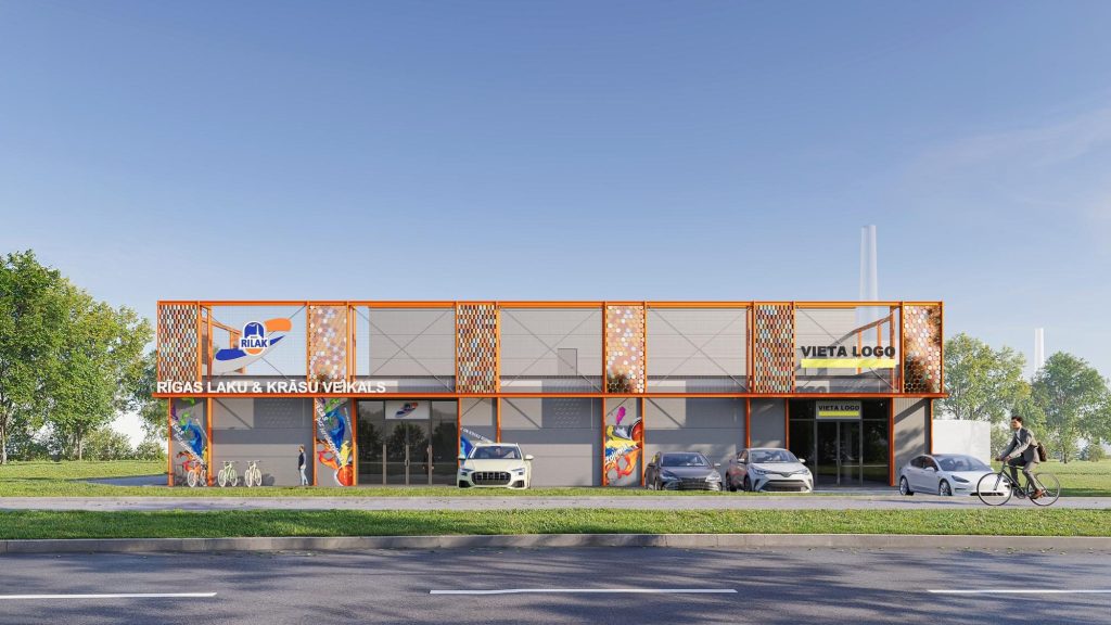 Mazā Ūdens iela 5 (Mazā Ūdens iela 5) - Noliktava / Izplatīšanas centrs - vizualizācija