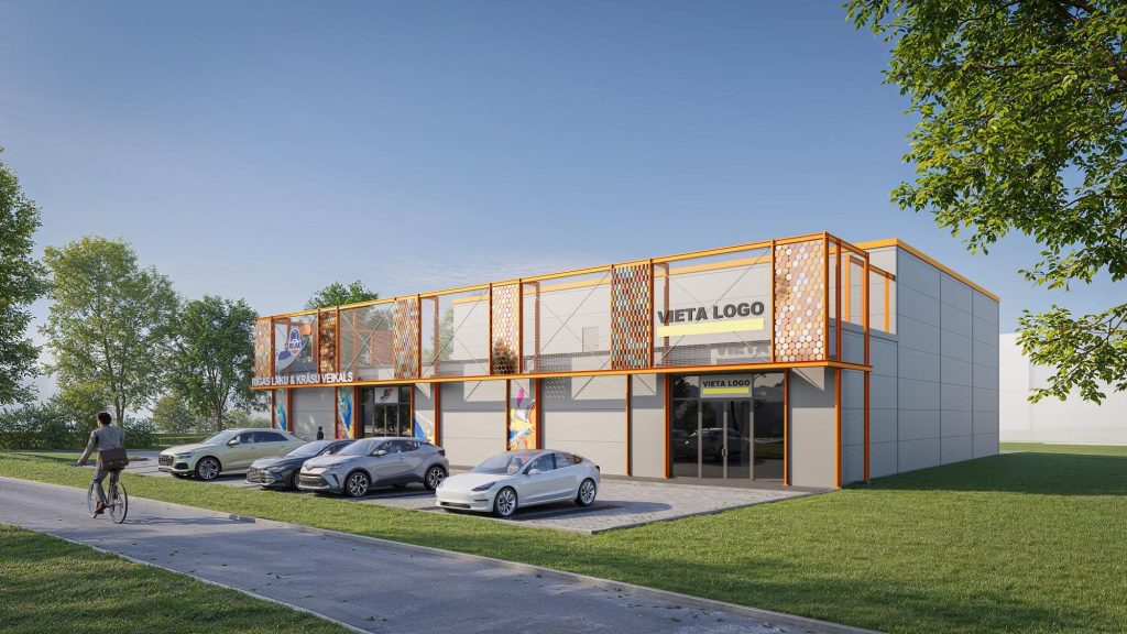 Mazā Ūdens iela 5 (Mazā Ūdens iela 5) - Sandėlys / Platinimo centras - vizualizacija