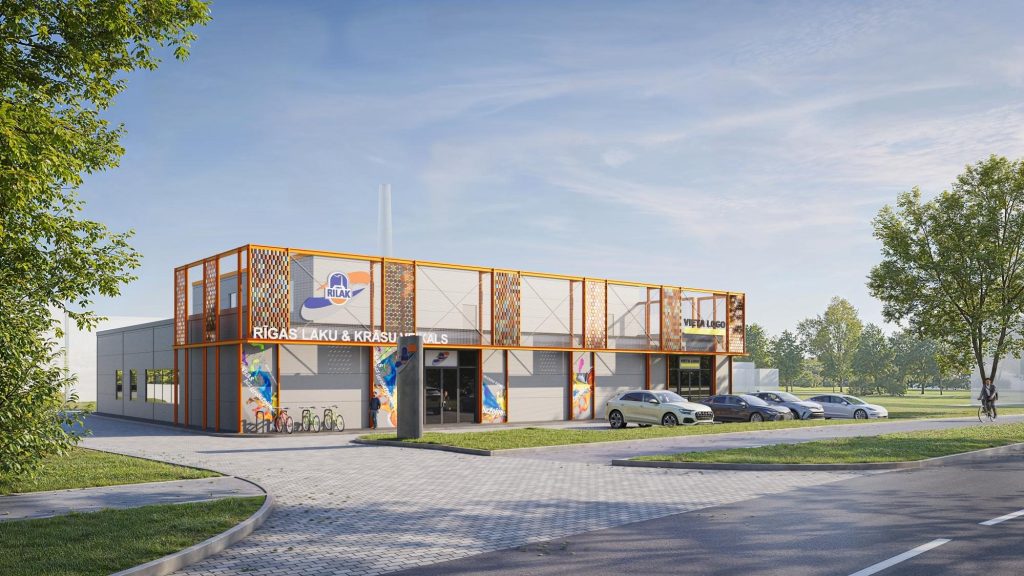 Mazā Ūdens iela 5 (Mazā Ūdens iela 5) - Sandėlys / Platinimo centras - vizualizacija