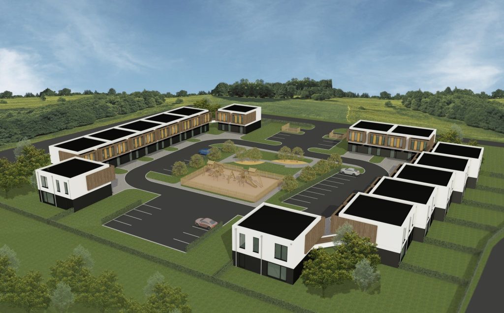 Mazā Zemturu iela 16, 18 (Mazā Zemturu iela 16, 18) - Sublokuoti namai - vizualizacija