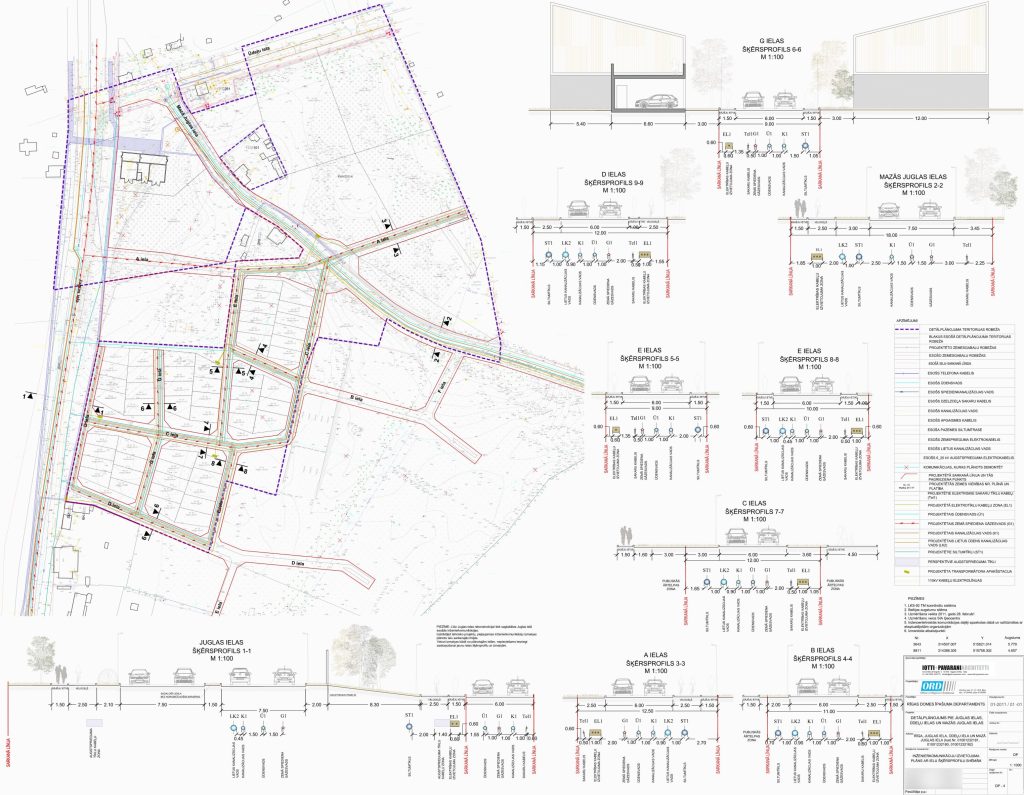 Mazās Juglas ielas pārbūve posmā no Ūdeļu ielas līdz Liepkalna ielai - 1. kārta (Mazās Juglas iela) - Ceļš - vizualizācija
