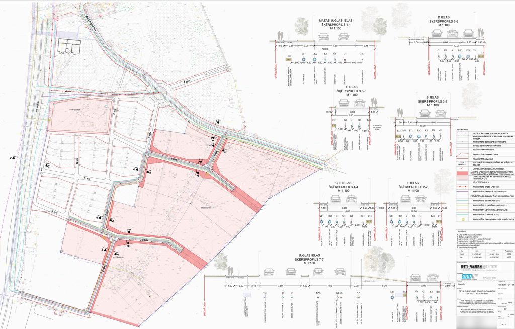 Mazās Juglas ielas pārbūve posmā no Ūdeļu ielas līdz Liepkalna ielai - 1. kārta (Mazās Juglas iela) - Ceļš - vizualizācija