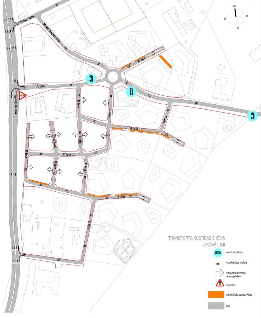 Mazās Juglas ielas pārbūve posmā no Ūdeļu ielas līdz Liepkalna ielai - 1. kārta (Mazās Juglas iela) - Ceļš - vizualizācija