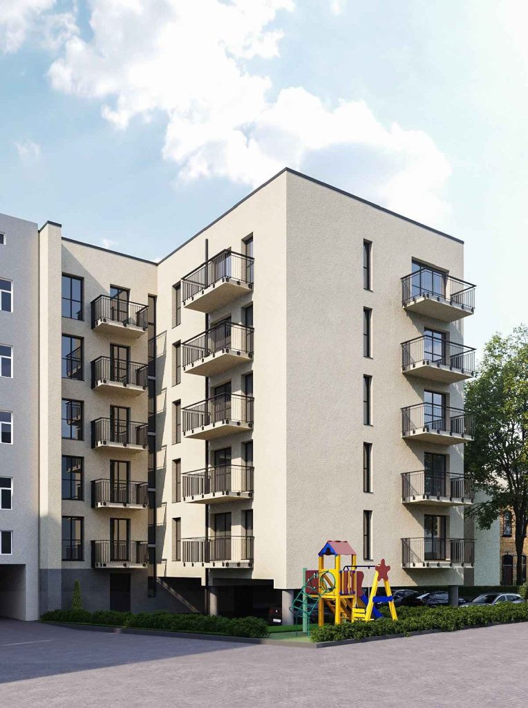 Mēness iela 21 (Mēness iela 21) - Daudzdzīvokļu nams, Cita komerciāla - vizualizācija