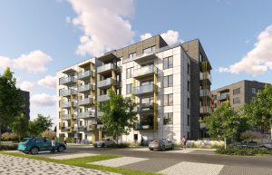 Holme – 1. ēka vizualizācija