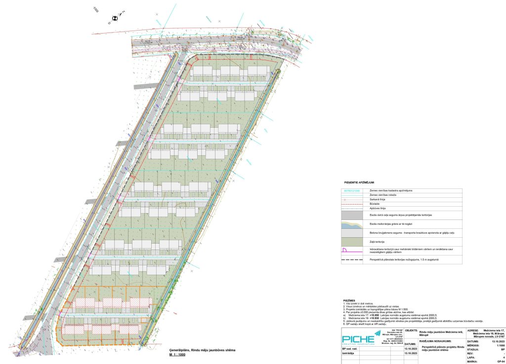 Priežu Rezidences kvartāls I (Mežciema iela 1-20, Mārupe) - Ridaelamu - visuaalne