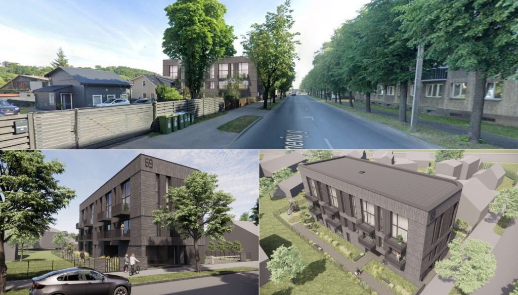 Panerių g. 69 (Panerių g. 69) - Korterelamu - visuaalne