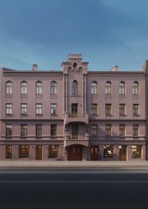 Pētersala – 1. ēka “Selonia” vizualizacija