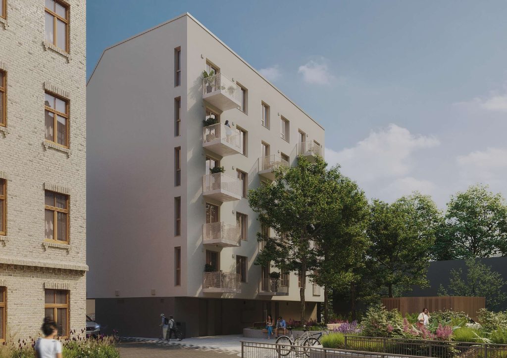 Pētersala - 2. ēka "Amia" (Pētersalas iela 3A) - Daugiabutis - vizualizacija