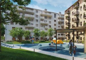 Pētersala – 3. ēka “Fera” vizualizacija