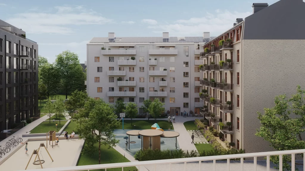 Pētersala - 3. ēka "Fera" (Pētersalas iela 5) - Daugiabutis, Kita komercija - vizualizacija