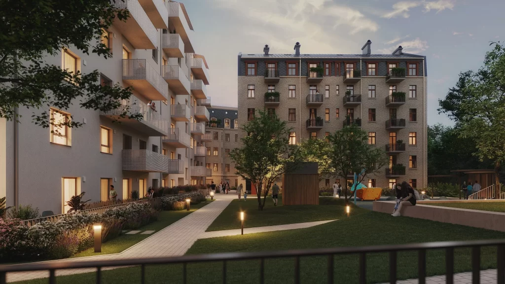 Pētersala - 4. ēka "Valensis" (Pētersalas iela 3) - Daugiabutis, Kita komercija - vizualizacija