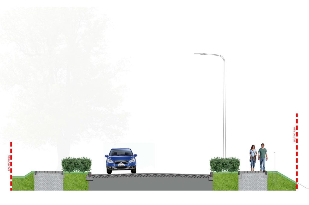 Pripetės g. atkarpa nuo Liepkalnio g. 172B iki Sodybų g. (Pripetės g.) - Iela - vizualizācija