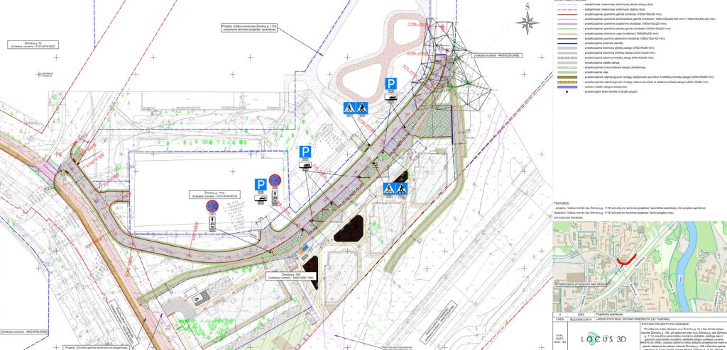 Privažiavimo kelias prie Žirmūnų g. 109 (Žirmūnų g. 109) - Iela - vizualizācija