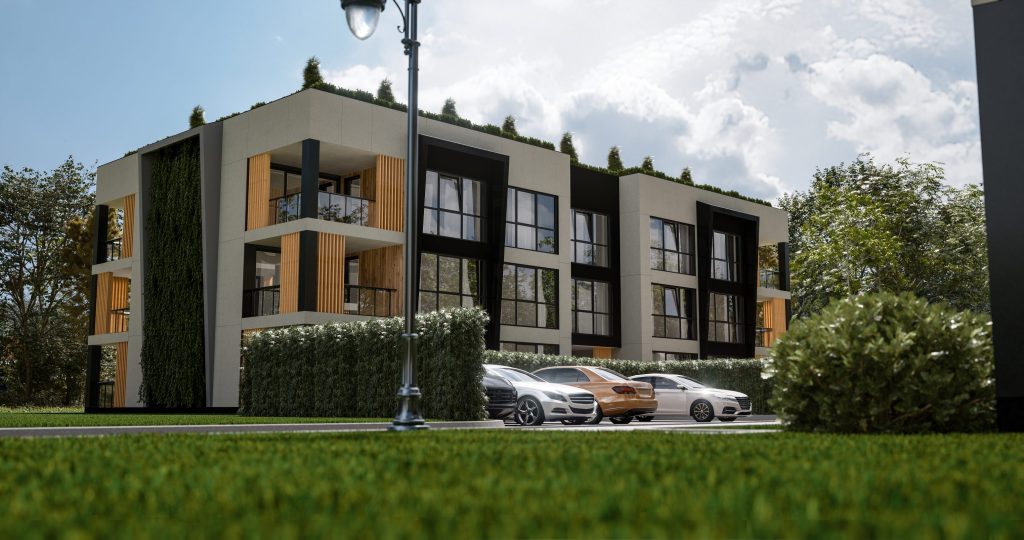 Villa Astor - 1. ēka (Pumpuru iela 3A) - Korterelamu - visuaalne