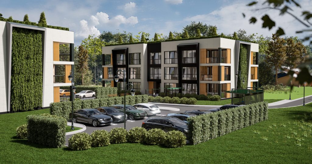 Villa Astor - 1. ēka (Pumpuru iela 3A) - Korterelamu - visuaalne