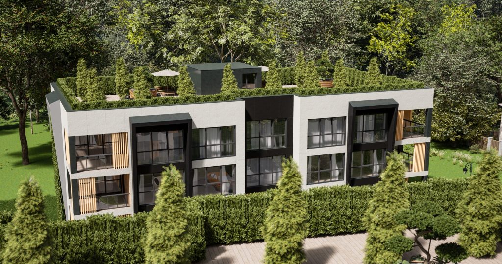 Villa Astor - 1. ēka (Pumpuru iela 3A) - Korterelamu - visuaalne