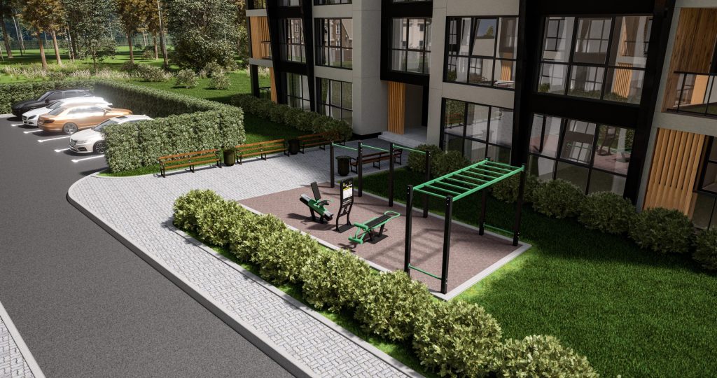 Villa Astor - 1. ēka (Pumpuru iela 3A) - Korterelamu - visuaalne