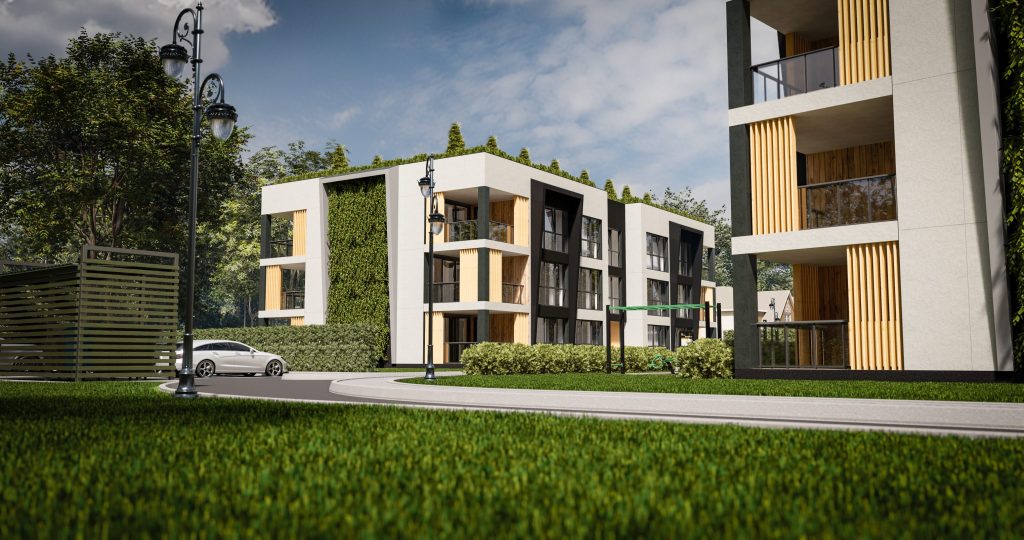 Villa Astor - 1. ēka (Pumpuru iela 3A) - Korterelamu - visuaalne