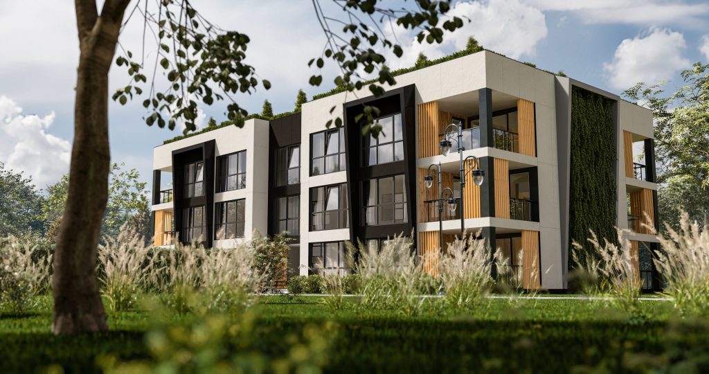 Villa Astor - 1. ēka (Pumpuru iela 3A) - Korterelamu - visuaalne