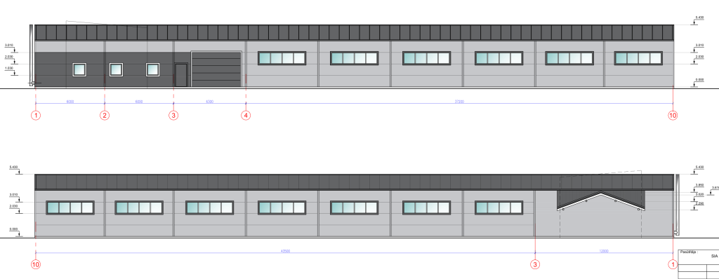 Rāmuļu iela 8 (Rāmuļu iela 8) - Sandėlys / Platinimo centras - vizualizacija