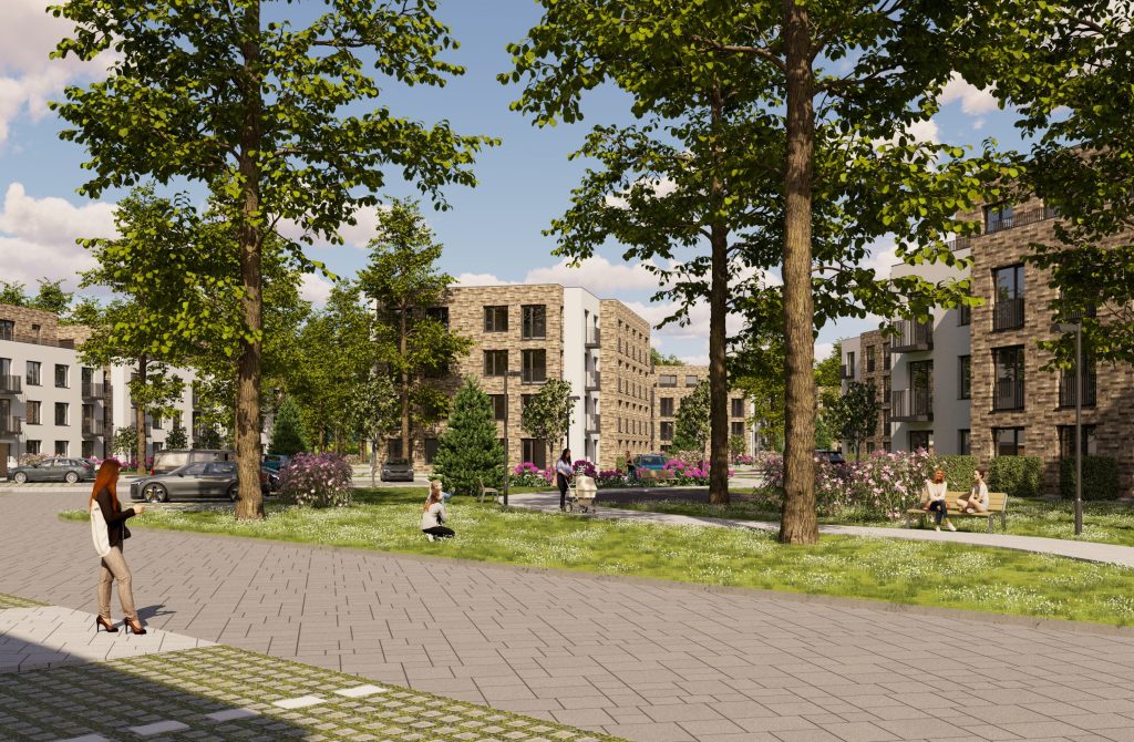 Rātsupītes iela 8 (Rātsupītes iela 8) - Daudzdzīvokļu nams - vizualizācija