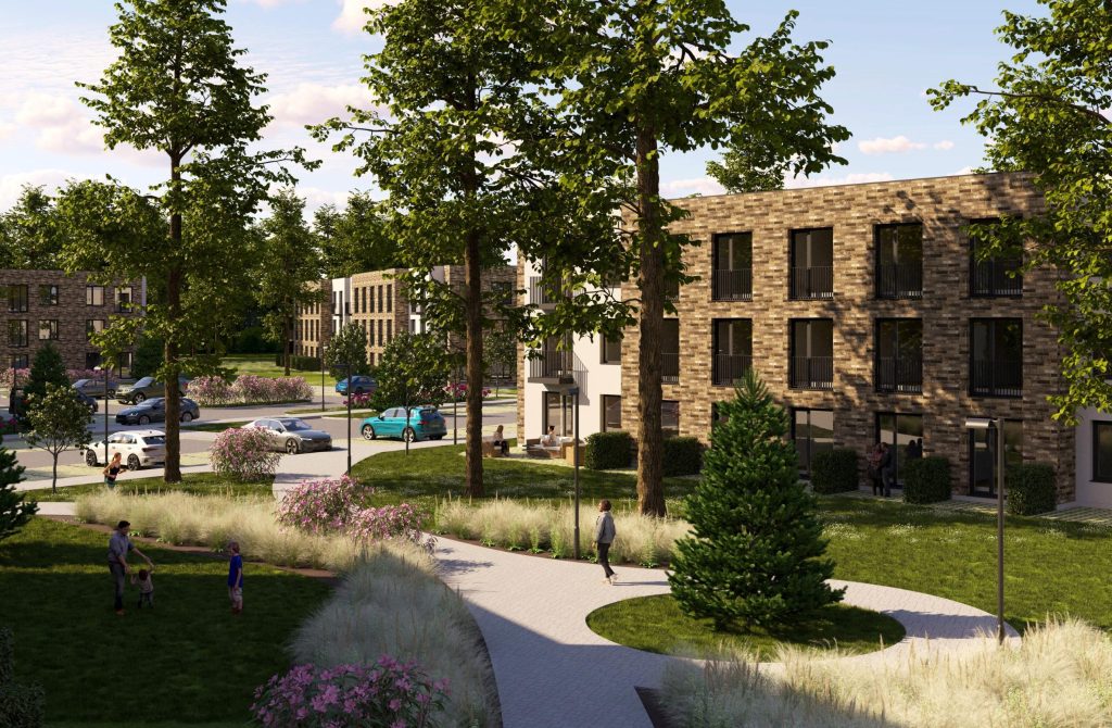 Rātsupītes iela 8 (Rātsupītes iela 8) - Daudzdzīvokļu nams - vizualizācija