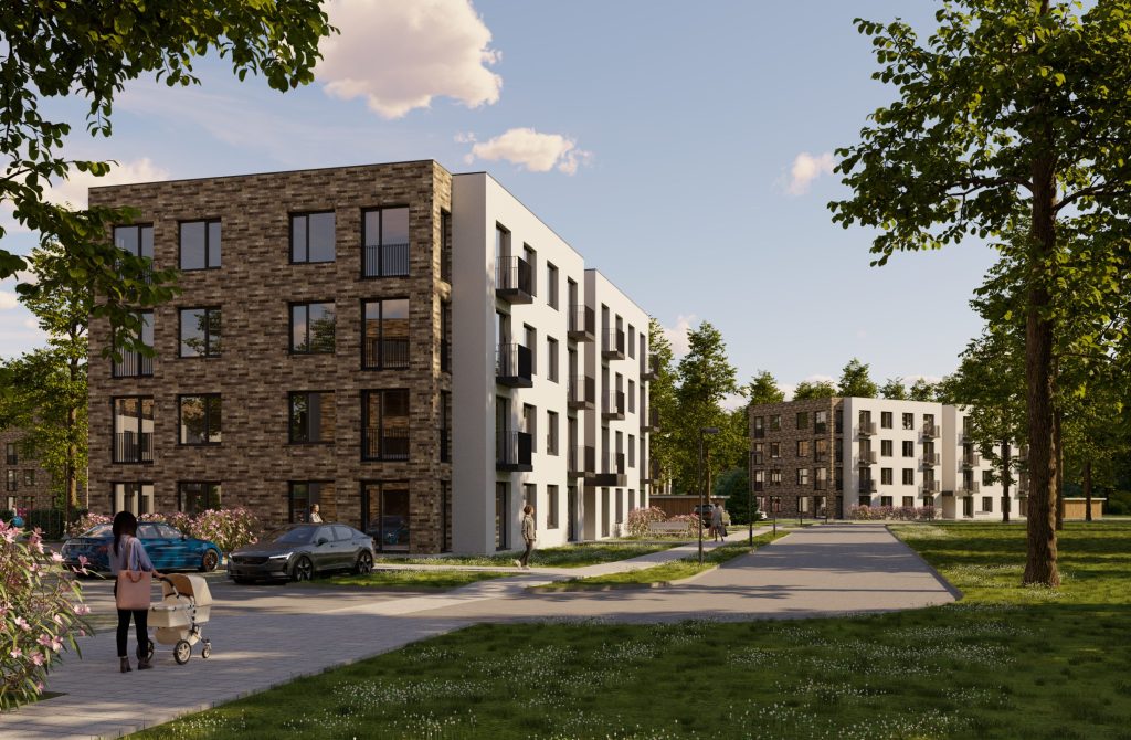 Rātsupītes iela 8 (Rātsupītes iela 8) - Daudzdzīvokļu nams - vizualizācija