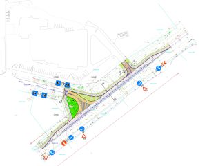 Reinvaldu ielas un Lubānas ielas krustojuma pārbūve (Reinvaldu iela) - Tee