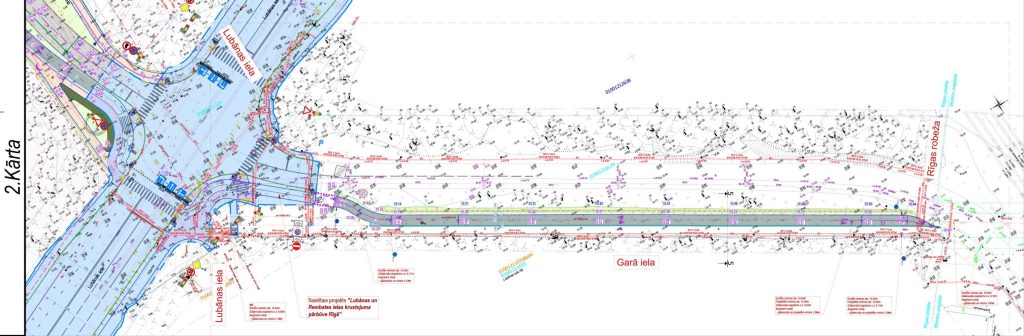Rembates ielas pārbūve posmā no Lubānas ielas līdz A. Deglava ielai (Rembates iela) - Dviračių takas, Kelias - vizualizacija