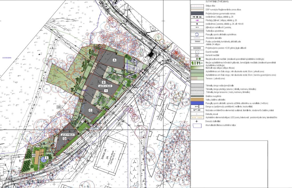 Sakai (Miško vilos) 3 etapas (K. Jelskio g. 26) - Daugiabutis - vizualizacija