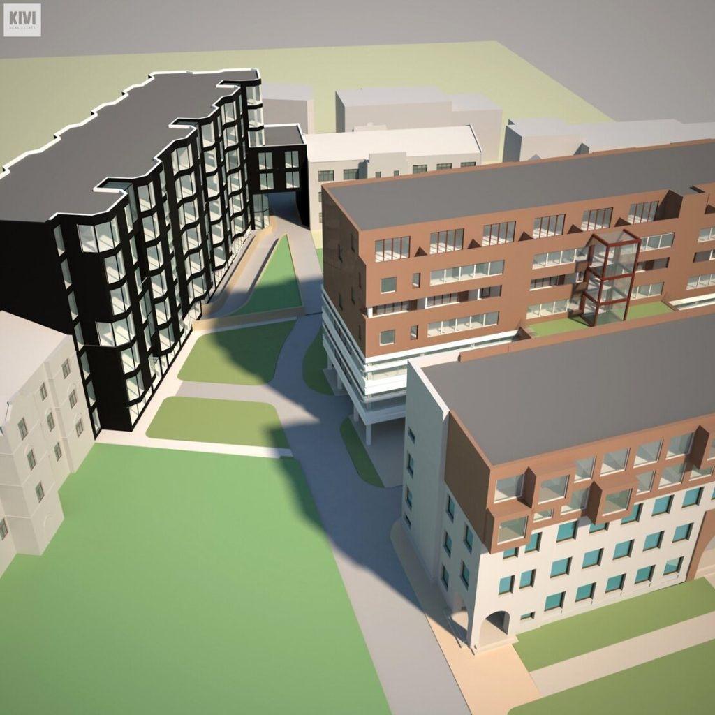 Senču ielā 4 (Senču ielā 4, Indrānu ielā 23) - Daugiabutis - vizualizacija