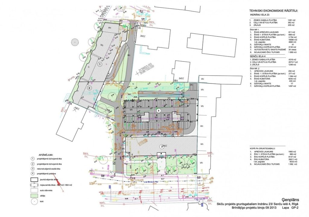 Senču ielā 4 (Senču ielā 4, Indrānu ielā 23) - Daugiabutis - vizualizacija