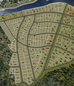 Juglasciems - 1. kārta (Sidraburgas iela 1) - Eramajade rajoon, Maatükid