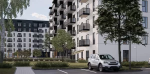 Mūkusalas pagalmi - 1. kārta, 1. ēka (Skaistkalnes ielā 1A) - Multi apartment
